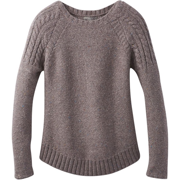 Prana Sweaters - Prana Pia Knit Round Hem Sweater Sz XL